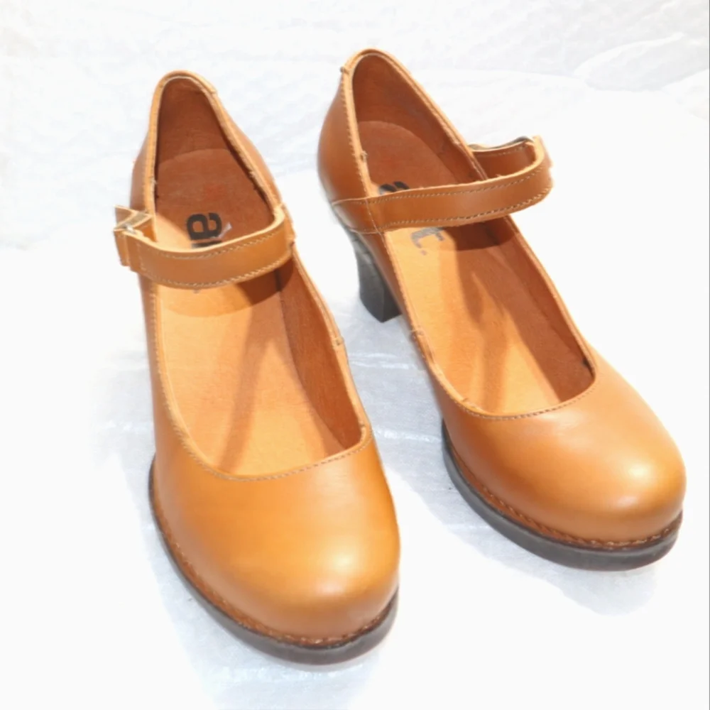 Art 0933 Harlem pumps Cognac - Picture 4 of 12